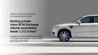 Renting privado Volvo XC90 Recharge