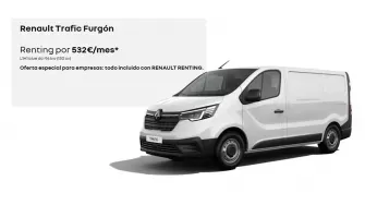 Renault Trafic Furgón (Renting)