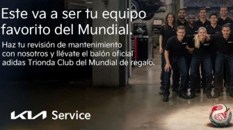 Tu equipo favorito del Mundial es el de Kia.