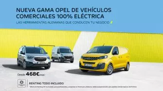 Nueva Gama Opel de vehículos 100% eléctricos