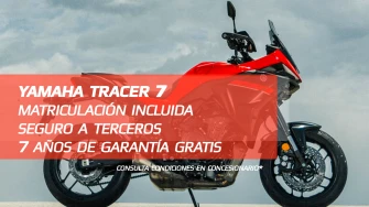 Ya no hay escusas: Súper Oferta Yamaha Tracer 7