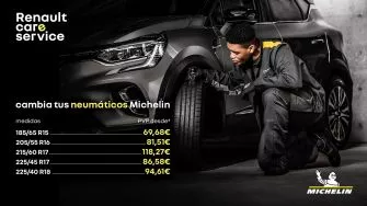 Neumáticos Michelin para tu Renault