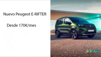 Nuevo Peugeot E-RIFTER, el vehículo familiar