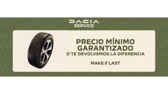 Precio Mínimo Garantizado en Neumáticos para tu Dacia