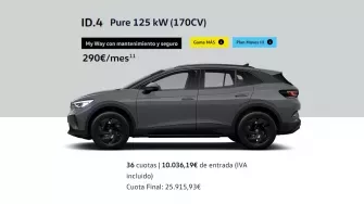 ID.4 Pure 125 kW (170CV)
