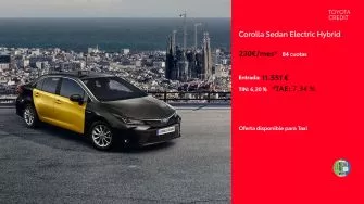 Corolla Sedan Electric  Hybrid Taxi 140H ECO