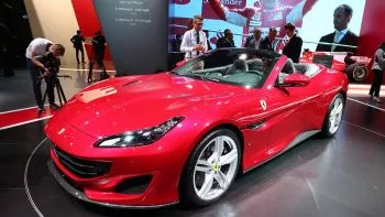 El Ferrari Portofino, una de las grandes atracciones del Salón de Frankfurt