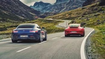 Porsche 911 GTS 2015 vs Mercedes-AMG GT, ¿cambio de líder?