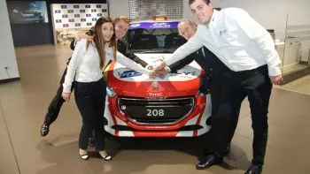 El Rally Team Spain saldrá a por el ERC con Efrén Llarena y Sara Fernández a bordo del Peugeot 208 R2