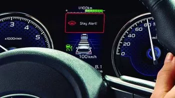 Subaru presenta su software contra la Distracción al volante