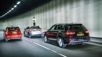 Audi Q7, Volvo XC90 y Lexus RX450h: la lucha más esperada