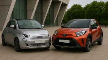 Mejores coches para empezar a conducir: Fiat 500 vs Toyota Aygo