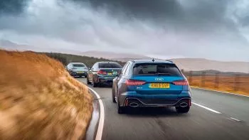 Audi RS6, BMW M5 y AMG GT63: 3 formas de vivir