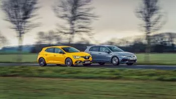 Volkswagen Golf GTI Clubsport VS Renault Megane RS Trophy: núcleo duro