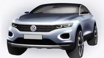 El Volkswagen T-Roc  «deja ver» su estética sin camuflaje por primera vez
