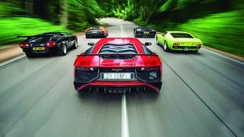 Reunimos todos los Lamborghini V12 por su 50 aniversario