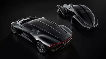 Bugatti La Voiture Noire, un Chiron inspirado en el 57 SC Atlantic