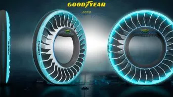 Goodyear AERO, neumático que servirá como hélice en los coches voladores