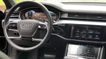 Prueba Audi A8 2018, la cuarta generación en forma de nave espacial