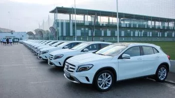 Concesur renews 25 Mercedes-Benz GLA to the Betis staff