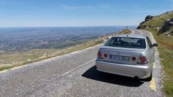Escapada por el norte de Portugal con un Lexus IS200