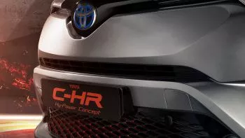 El Toyota C-HR «Hy-Power» se deja ver antes de su debut en el Salón de Frankfurt