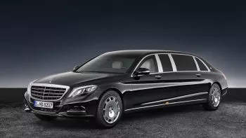 The Mercedes-Maybach S600 Pullman, one of the most luxurious