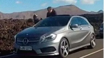 EL NUEVO MERCEDES CLASE A 2012 ‘’PILLADO’’ EN LANZAROTE