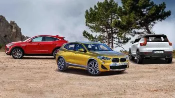 Comparativa: BMW X2 frente a Jaguar E-Pace y a Volvo XC40