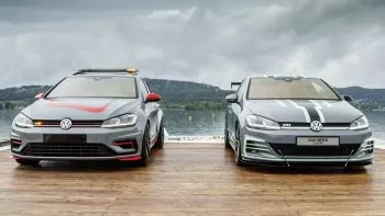 Volkswagen presenta en Wörthersee un GTI de 380 CV y un R de 400 CV