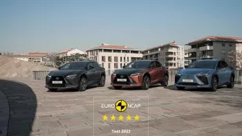 El nuevo Lexus RZ recibe la calificación de seguridad de 5 estrellas por EURO NCAP