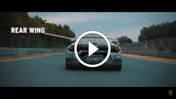 Lamborghini nos hace esperar y antes nos muestra la aerodinámica activa del Huracán Performante