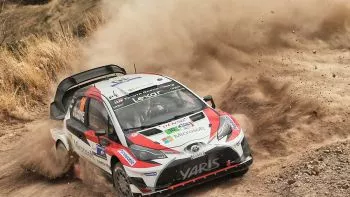 Toyota sigue trabajando para conseguir buenos resultados también en tierra