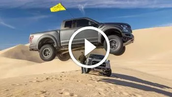 El vídeo made in América del día: Ken Block jugando por las dunas con un Ford F-150 Raptor