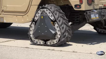 DARPA reinventa la rueda con este sistema que adapta el vehículo militar al terreno