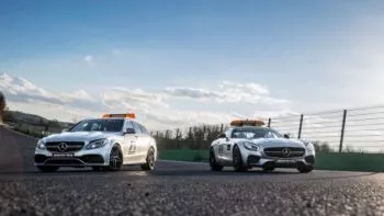 Mercedes-AMG presenta los safety car y medical car de la F1 en 2015