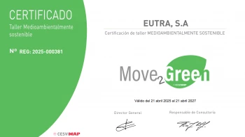 EUTRASA MOBILITY obté el certificat Move2Green de CESVIMAP