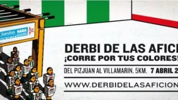 15.03.13. PARTICIPA EN LA CARRERA MARCA: EL DERBI DE LAS AFICIONES