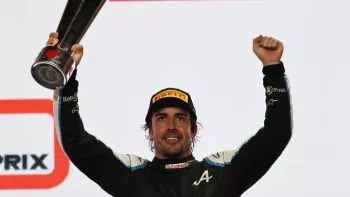 Fernando Alonso y su regreso al podio después de siete años