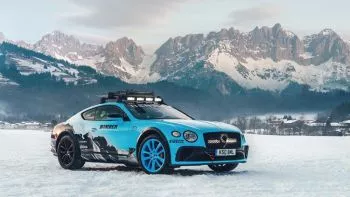 El Bentley Continental GT idóneo para esquiar o correr la Ice Race