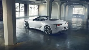 Lexus LC Convertible Concept, el adelanto del futuro cabrio