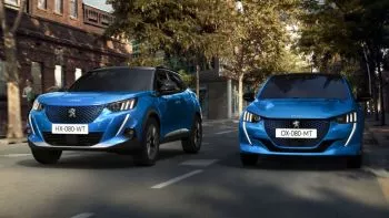 How much range do Peugeot electric cars have?