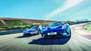 Ford GT vs Ford GT LM GTE, ADN Compartido