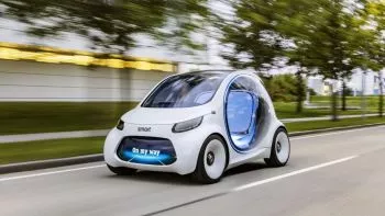 En el futuro no conducirás en ciudad, el Smart Vision EQ fortwo lo hará por ti