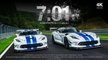 «7:01», la historia en vídeo detrás del romántico récord del Dodge Viper ACR en Nürburgring