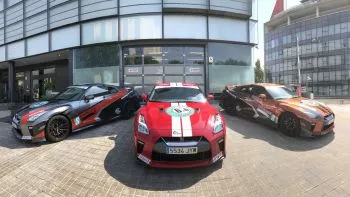 Tres Nissan GT-R participarán en el 6to6 Europe Tour 2017 y nosotros estaremos en uno de ellos