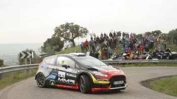 Cristian García se lleva la victoria en el Rallye Sierra Morena