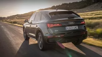 Prueba Audi Q5 Sportback 2021, solución de estilo