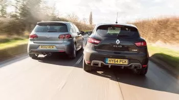 ¿Con cuál te quedas? Renault Clio RS (2016) o VW Golf VI R (2009)