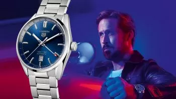 TAG Heuer Carrera Three Hands, el nuevo reloj de Ryan Gosling